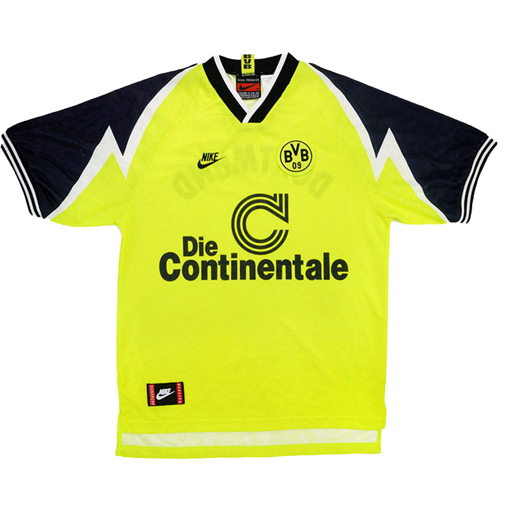 Borussia Dortmund 1995-96 Home Shirt ( ((Excellent) XL)