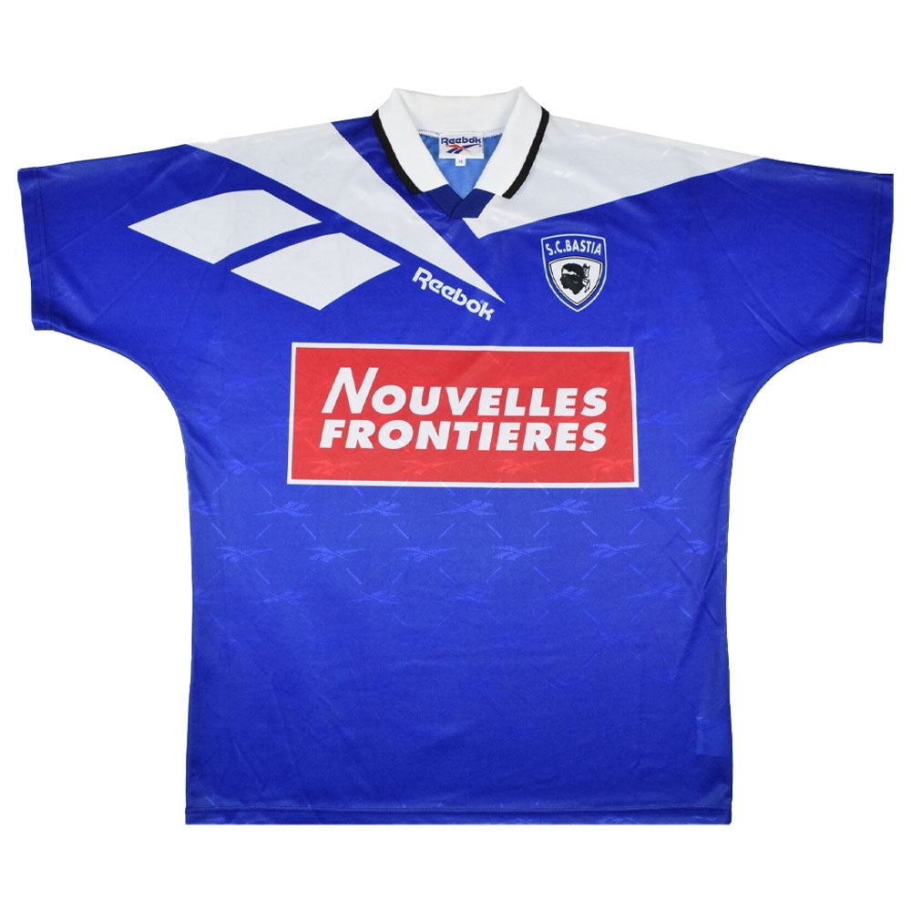 Bastia 1996-97 Home Shirt ((Excellent) M) (Your Name)_0