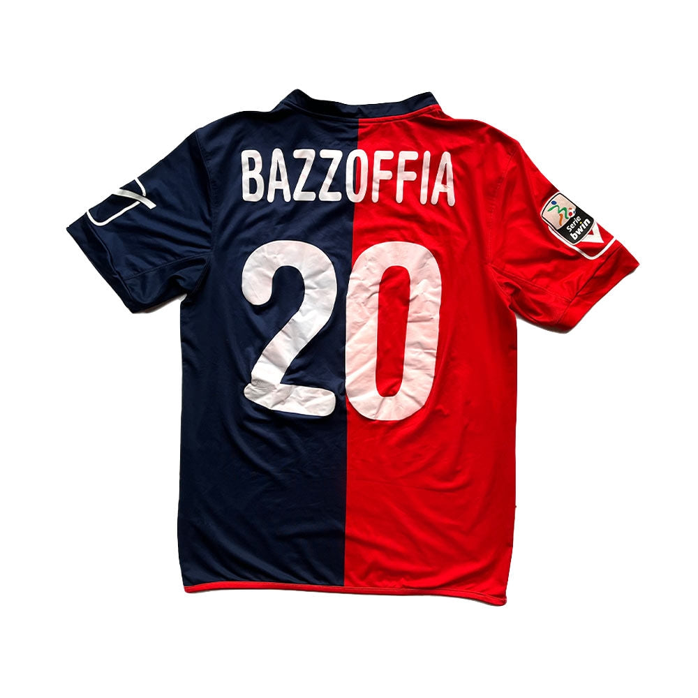 Gubbio 2011-12 Match Worn Home Shirt (Bazzoffia #20) ((Excellent) M)_0