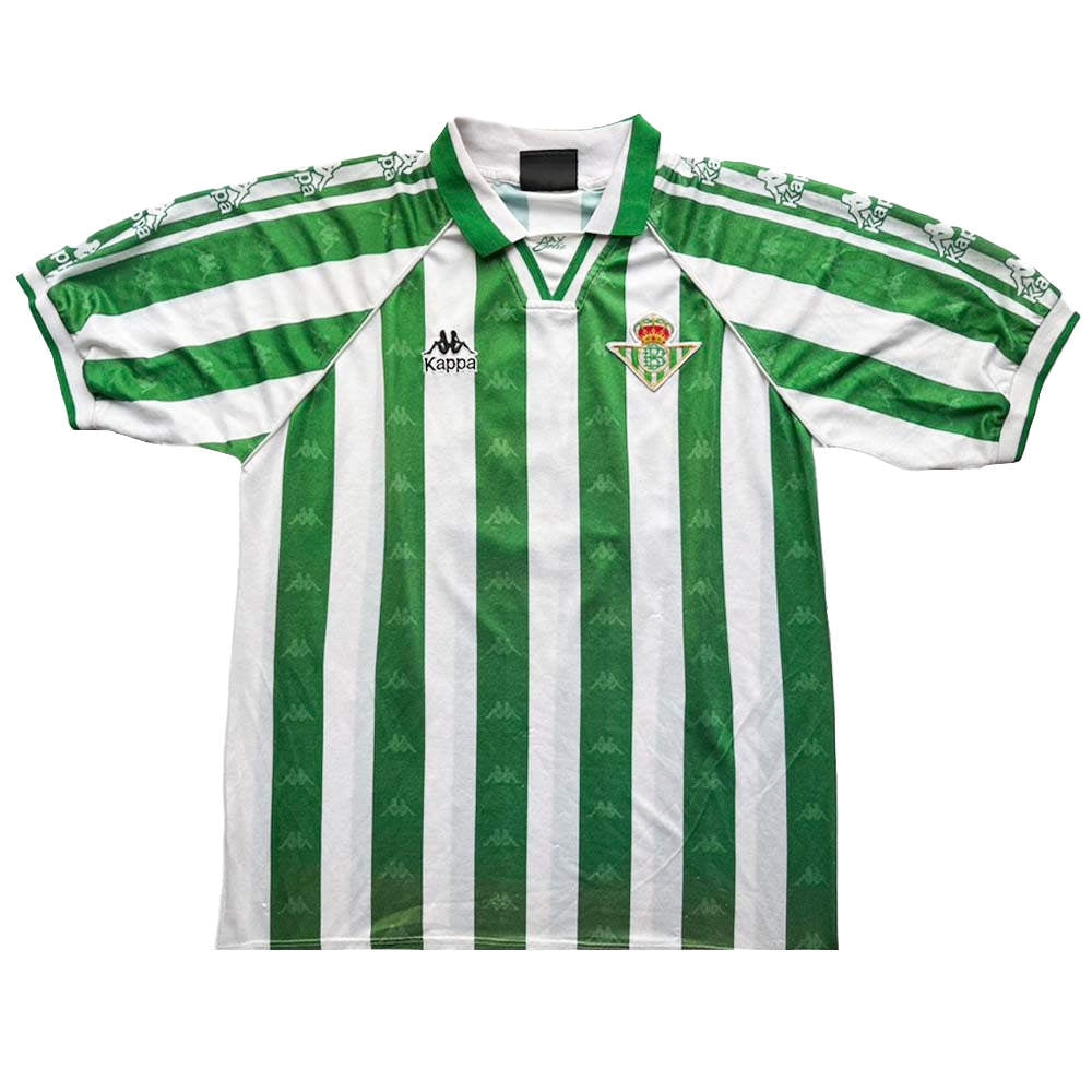 Real Betis 1995-96 Home Shirt (Pier Luigi Cherubino #15) ((Good) L)_0