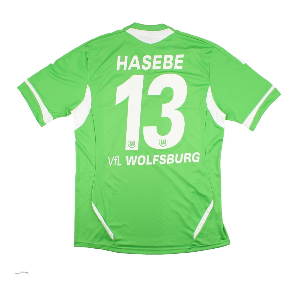 Wolfsburg 2011-12 Home Shirt (Hasebe #13) ((Good) M)