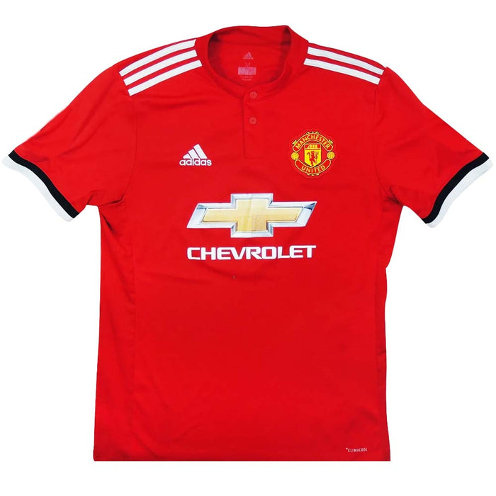 Manchester United 2017-18 Home Shirt - Pogba #6 ((Excellent) S)