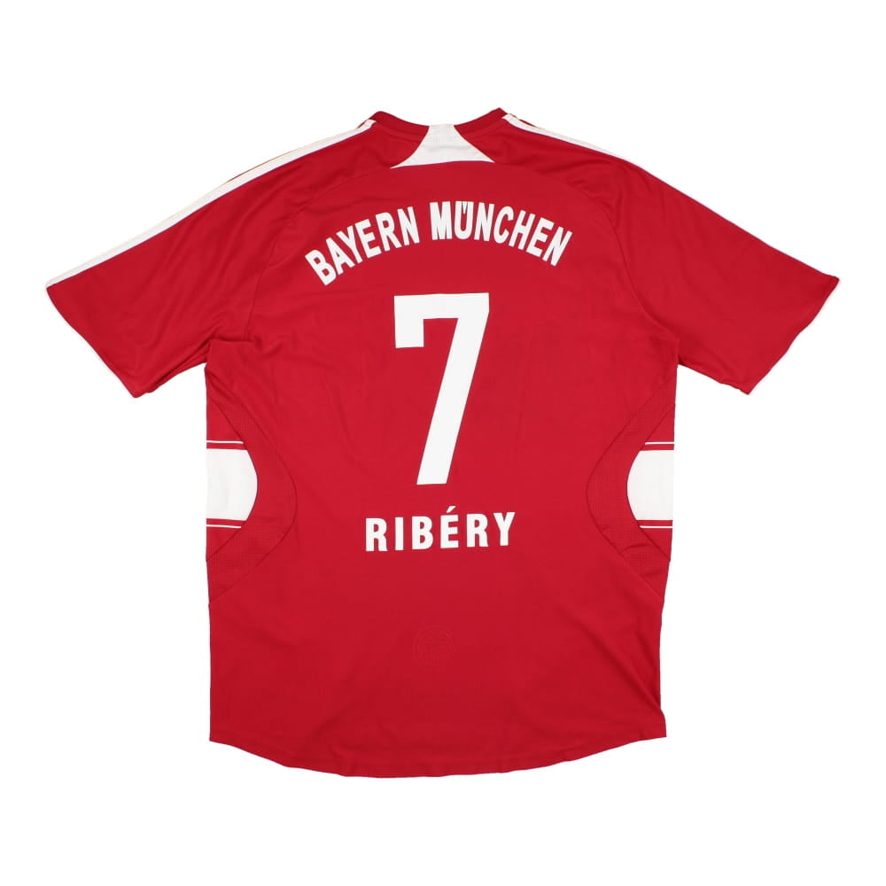 Bayern Munich 2007-09 Home Shirt (Ribery #7) ((Very Good) L)_0