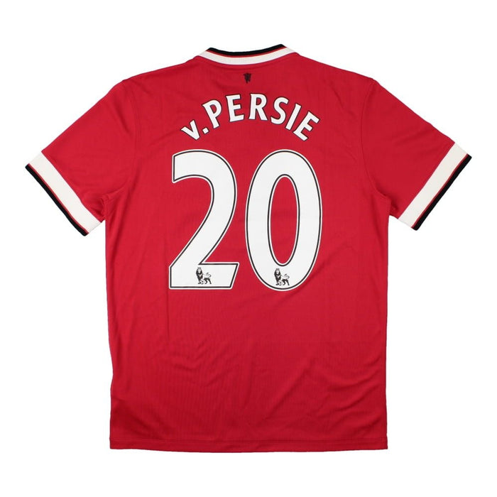Manchester United 2014-2015 Home Shirt (v.Persie 20) ((Excellent) L)