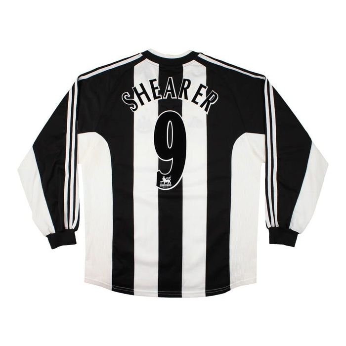 Newcastle 2001-2003 Home Shirt LS (Shearer 9) ((Very Good) L)