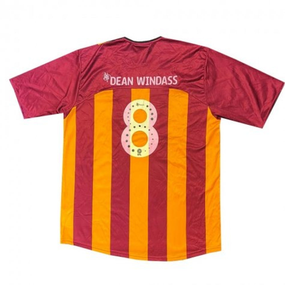 Bradford City 2003-04 Home Football Shirt (D.Windass #8) ((Very Good) XL)_0