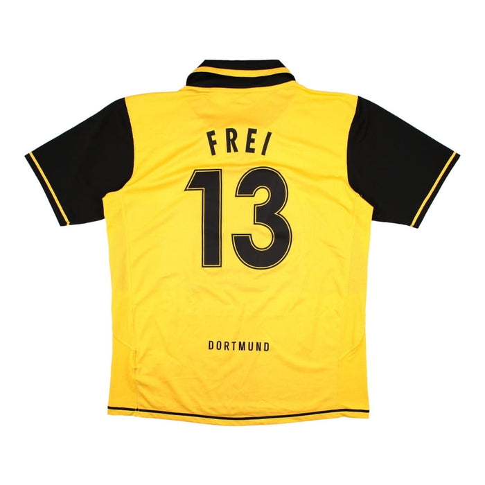 Borussia Dortmund 2007-08 Home Shirt (Sponsorless) (Frei #13) ((Excellent) XL)