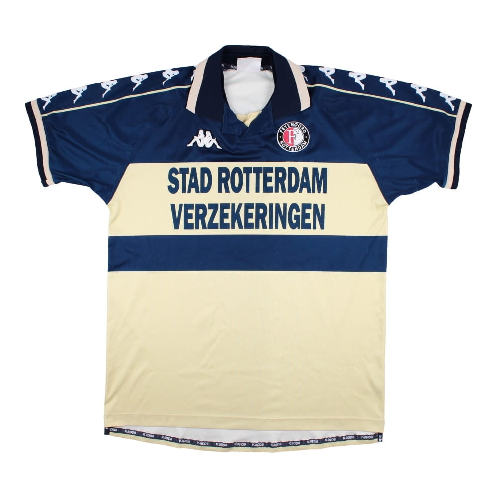Feyenoord 2000-01 Away Shirt (v.Wonderen #8) ((Good) XXL)_0