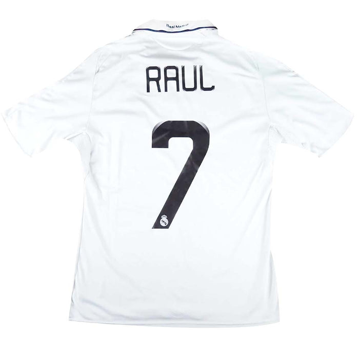 Real Madrid 2008-09 Home Shirt (Raul #7) ((Very Good) S)