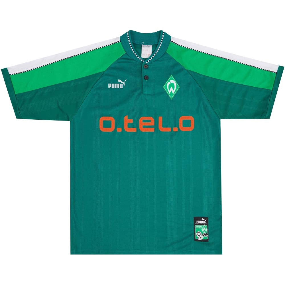 Werder Bremen 1997-98 Home Shirt (Havard Flo #10) ((Very Good) XL)_0
