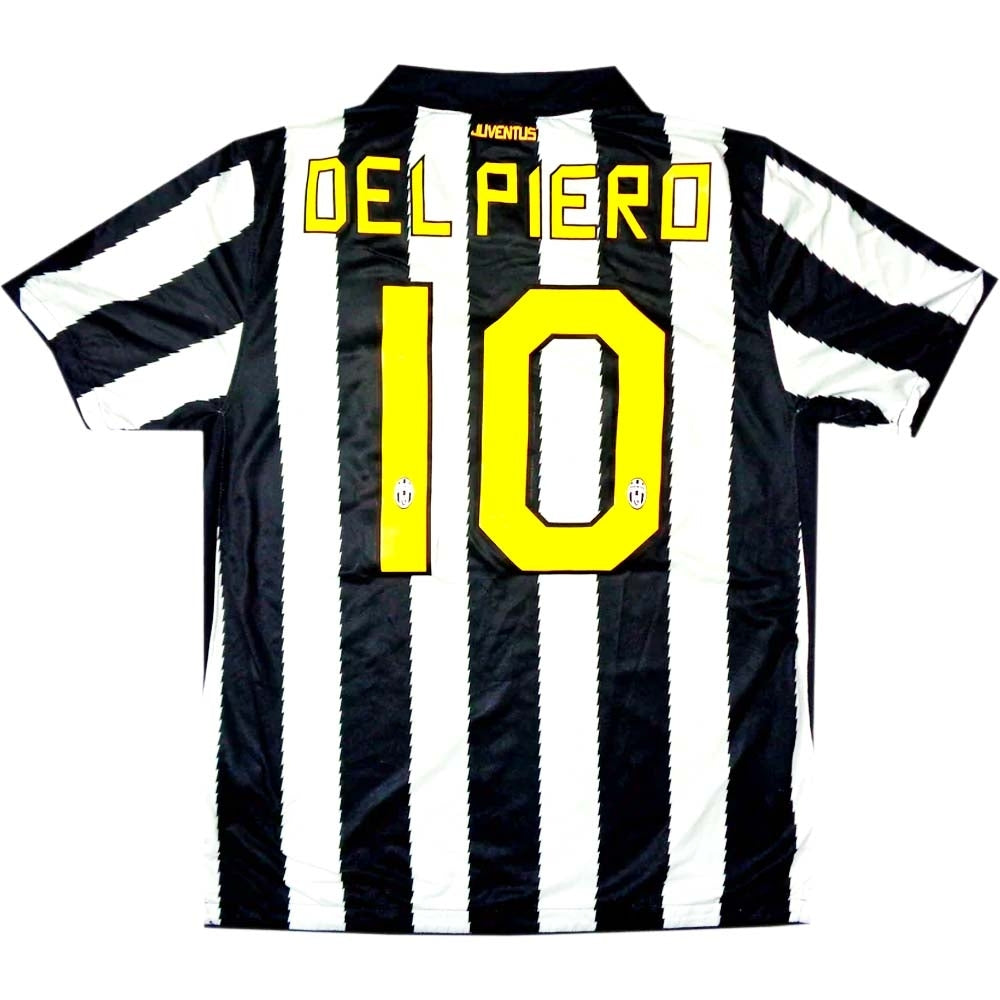 Juventus 2010-11 Home Shirt (Del Piero #10) ((Excellent) S)