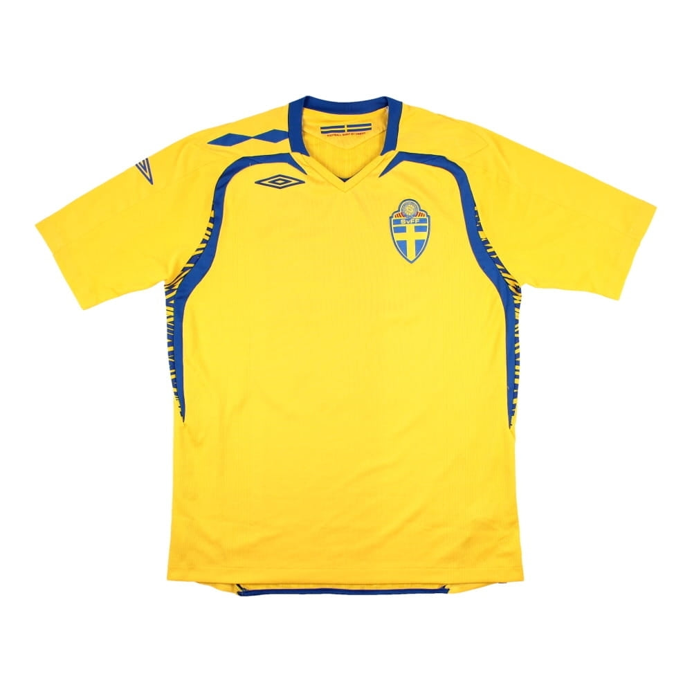 Sweden 2007-08 Home Shirt (Andersson #17) ((Excellent) L)_0