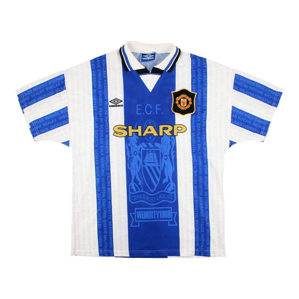 Manchester United 1994-95 Third Shirt (Cantona #7) ((Excellent) L)_0