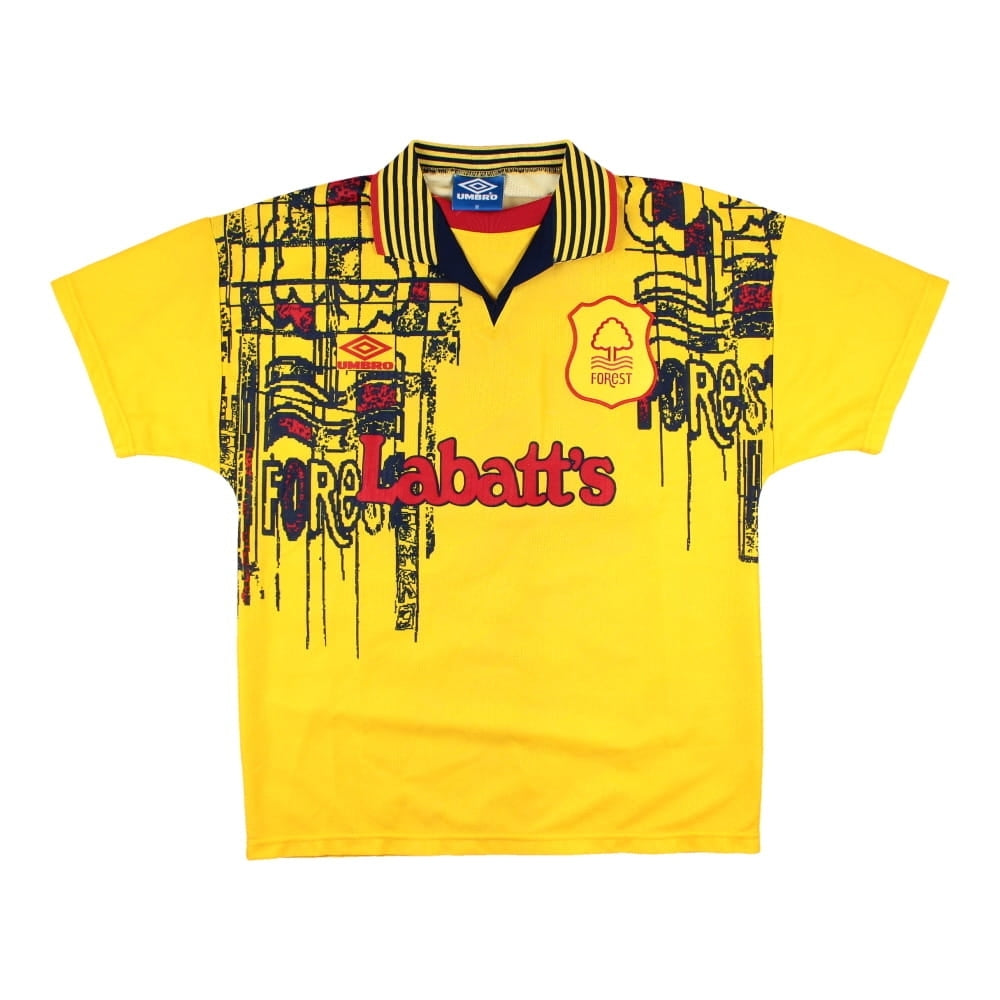 Nottingham Forest 1995-96 Away Shirt - Silenzi #15 ((Excellent) M)_0