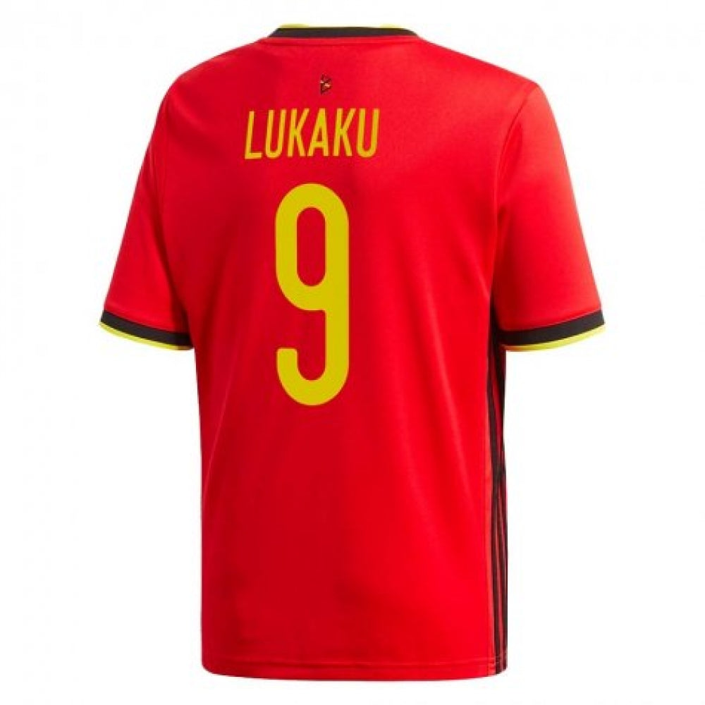 Belgium 2020-21 Home Shirt (Lukaku #9) ((Excellent) L)