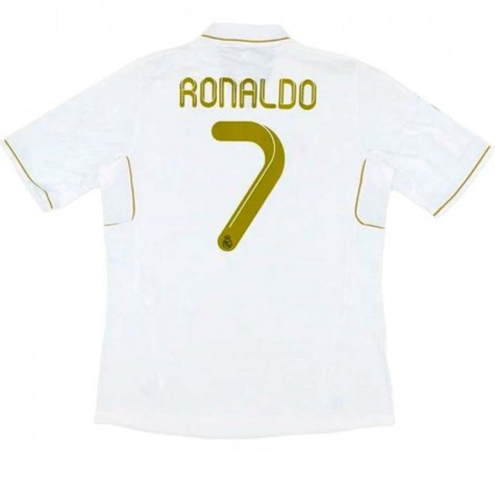 Real Madrid 2011-12 Home Shirt (Ronaldo #7) ((Good) S)