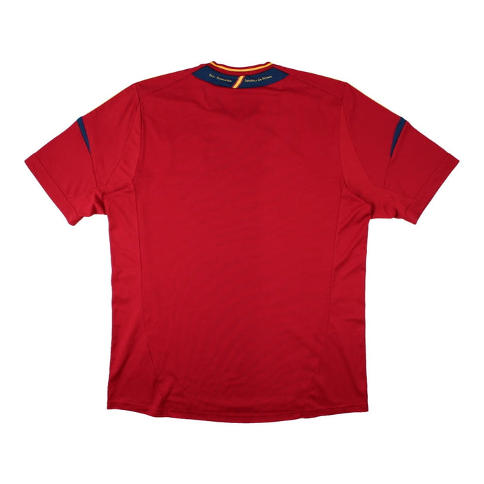 Spain 2012-13 Home Shirt ((Excellent) XL)