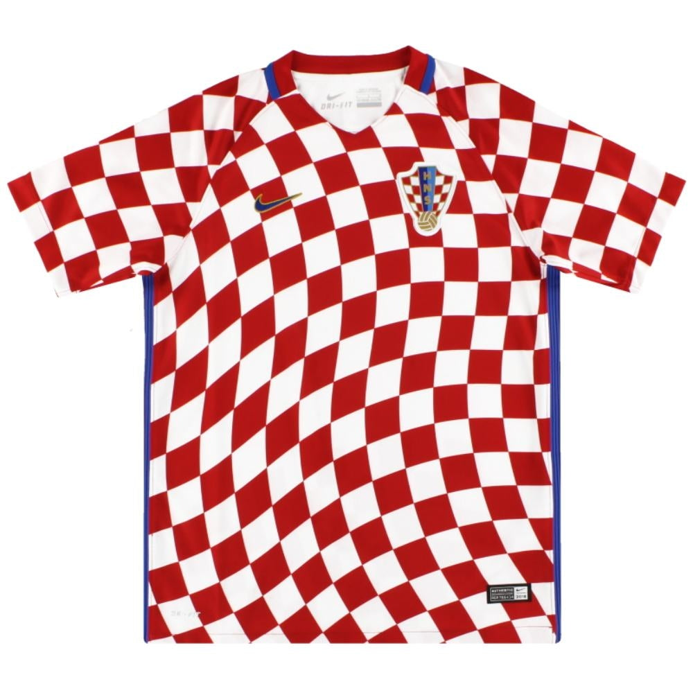 Croatia 2016-17 Home Shirt ((Fair) M)