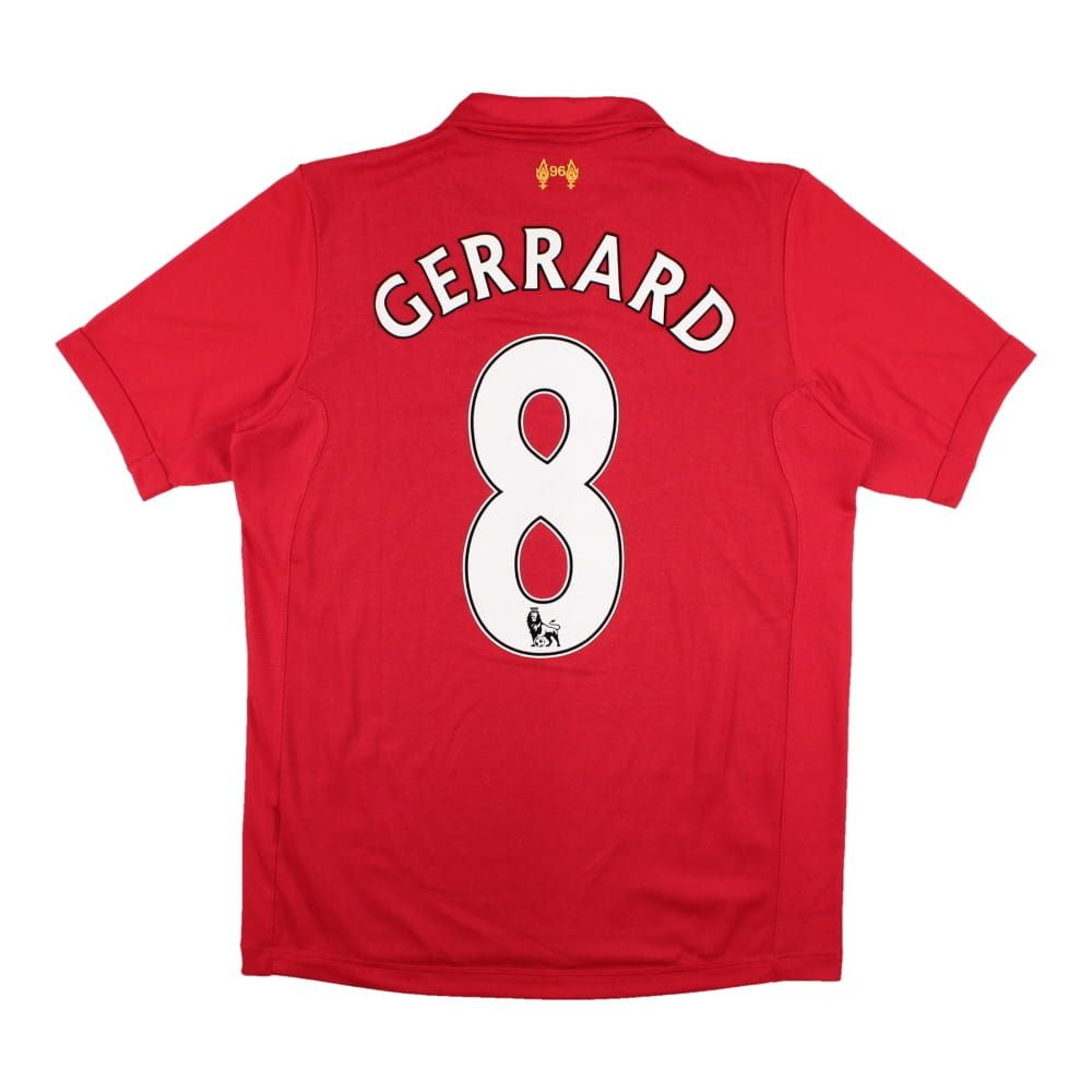 Liverpool 2012-13 Home Shirt (Gerrard 8) ((Excellent) S)_0