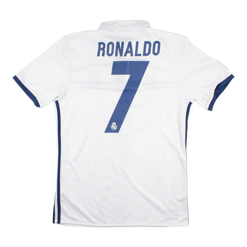 2015-2016 Real Madrid Home Shirt (Ronaldo 7) ((Mint) S)_0