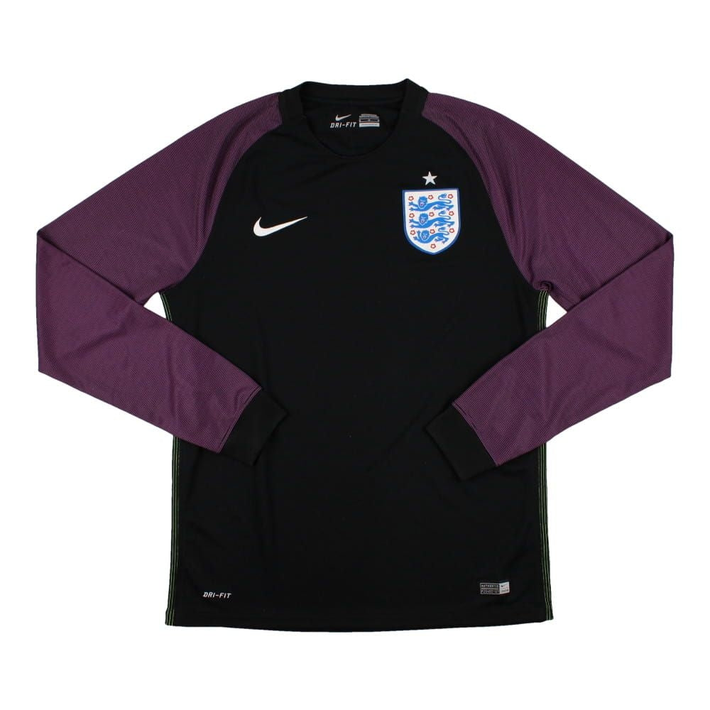 England 2016-2017 Goalkeeper Shirt ((Excellent) M)