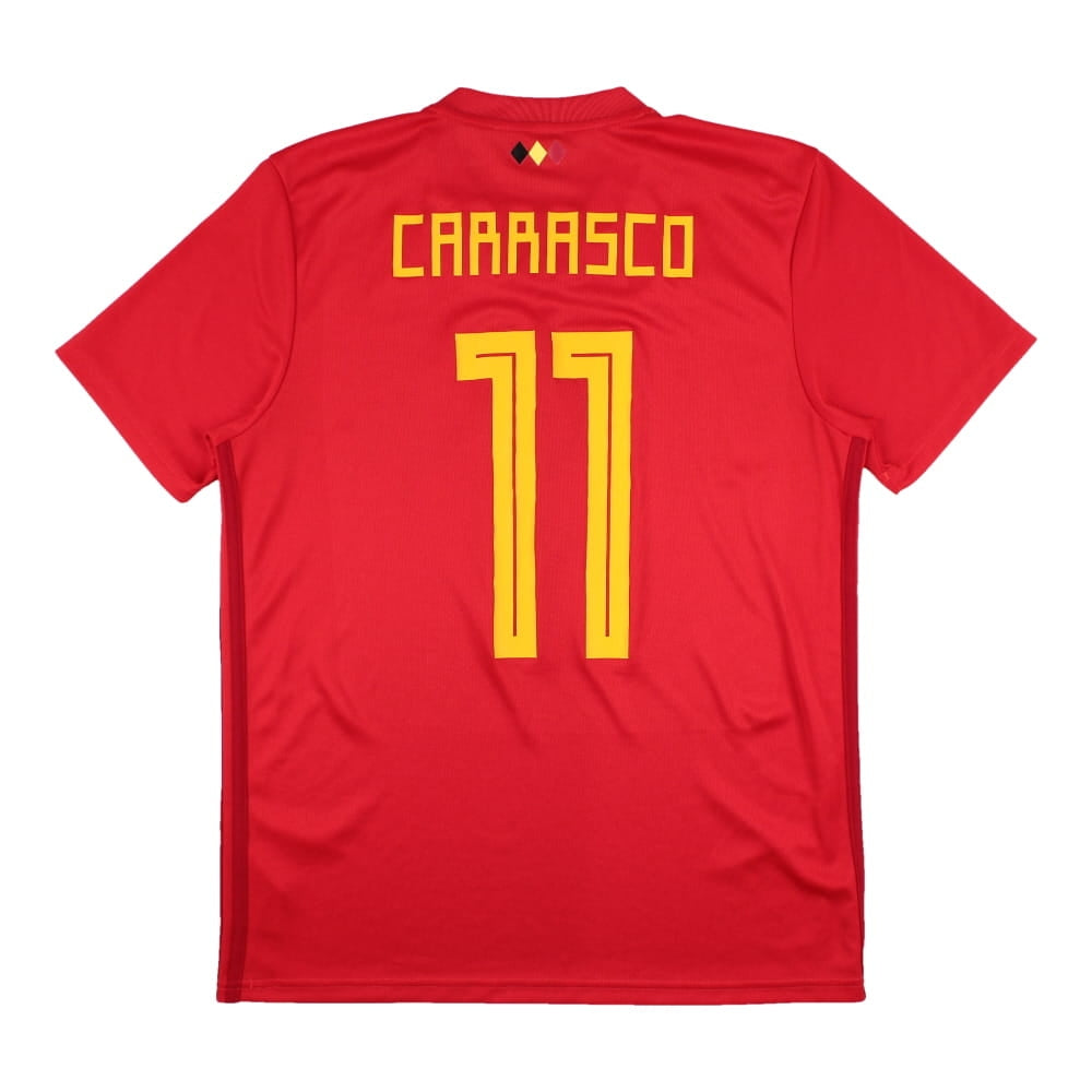Belgium 2018-19 Home Shirt (Carrasco #11) (Excellent)