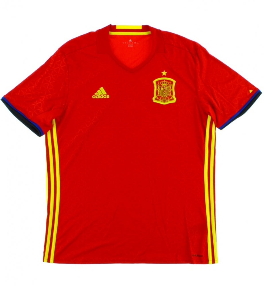 Spain 2016-17 Home Shirt (XS) (Excellent)
