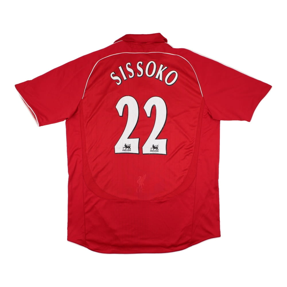 Liverpool 2006-08 Home Shirt (XL) (Sissoko #22) (Good)