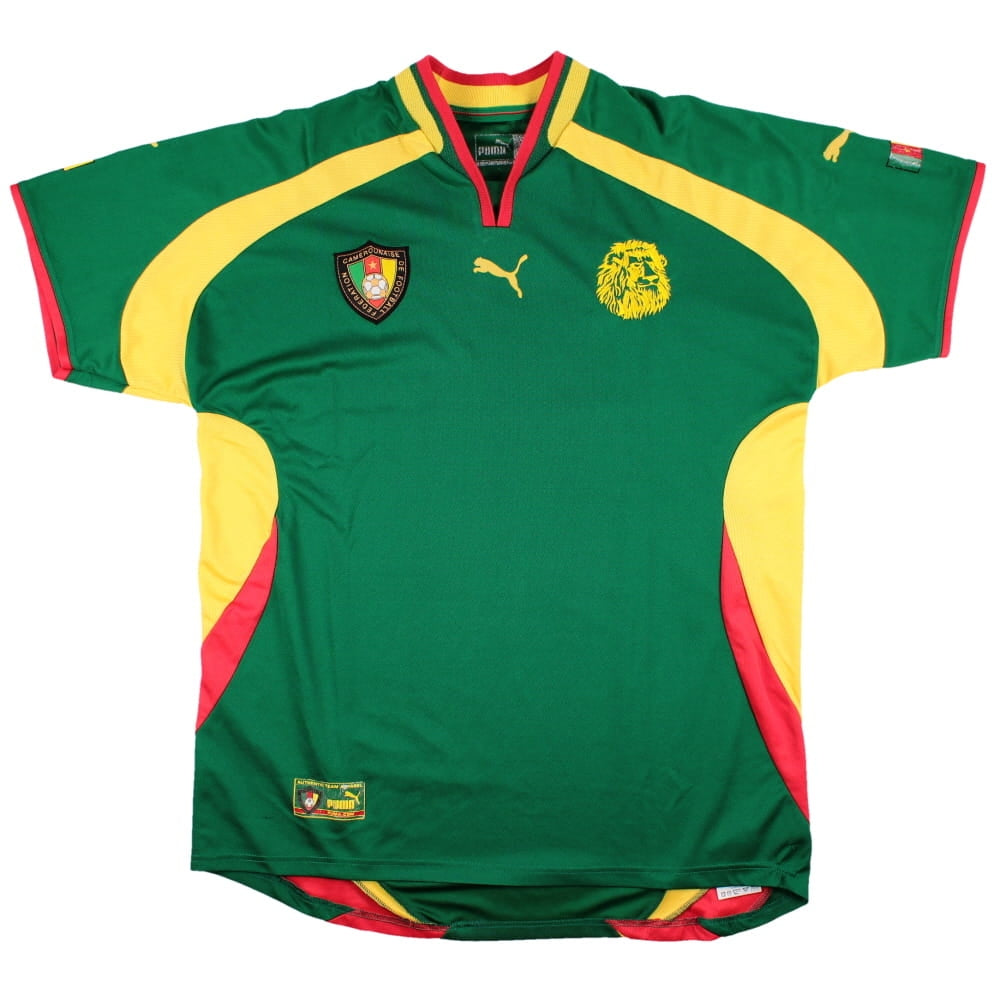Cameroon 2000-02 Home Shirt (XL) (Very Good)