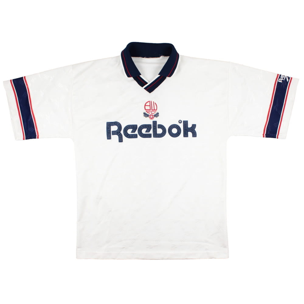 Bolton Wanderers 1993-95 Home Shirt (XL) (Very Good)_0