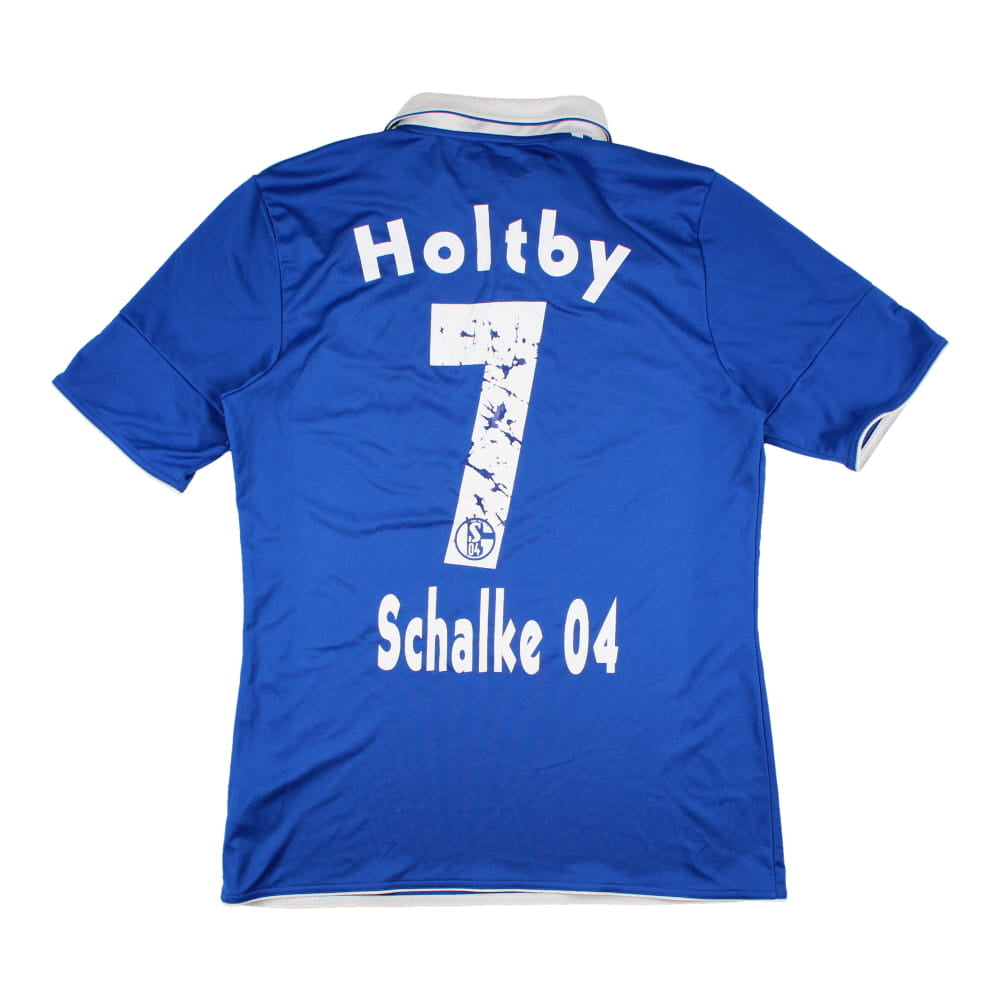 Schalke 2010-12 Home Shirt (M) Holtby #7 (Very Good)_0