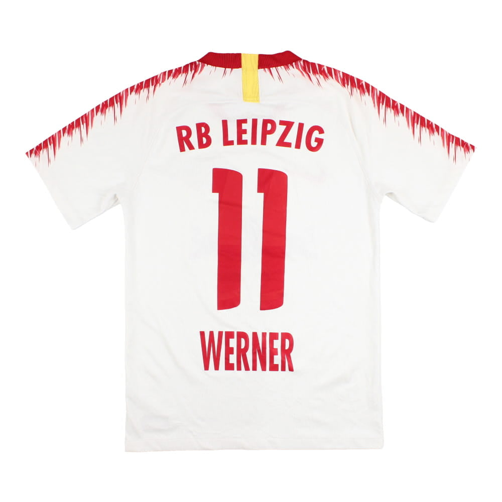 Red Bull Leipzig 2018-19 Home Shirt (S) Werner #11 (Excellent)_0