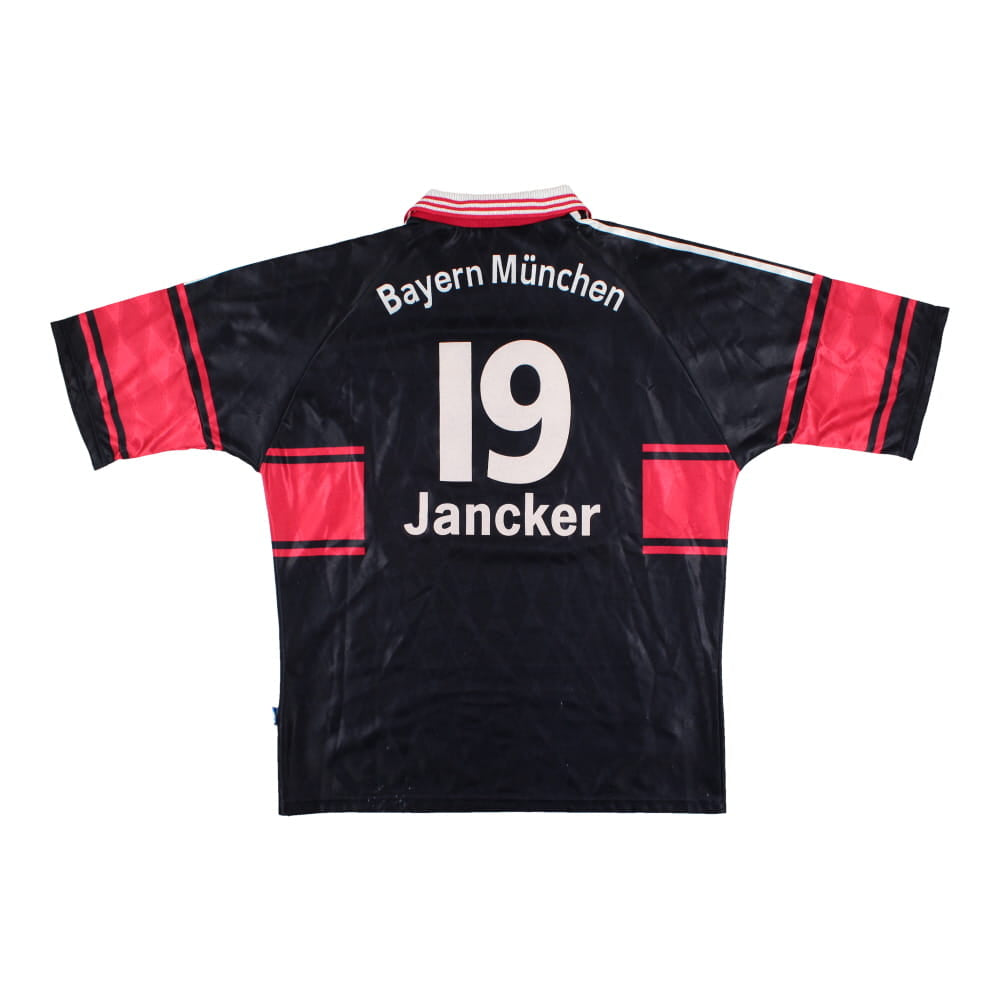 Bayern Munich 1997-99 Home Shirt (L) Jancker #19 (Good)_0