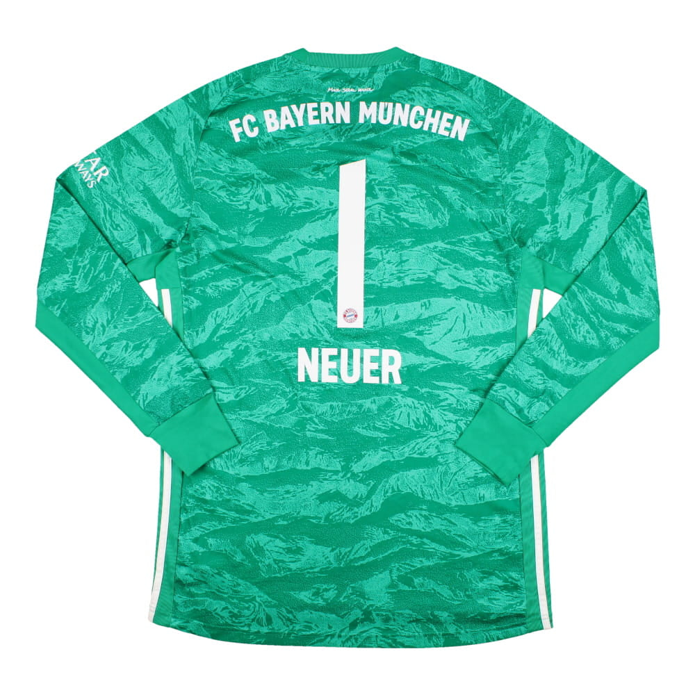Bayern Munich 2019-20 Goalkeeper Home Shirt (L) Neuer #1 (Very Good)_0