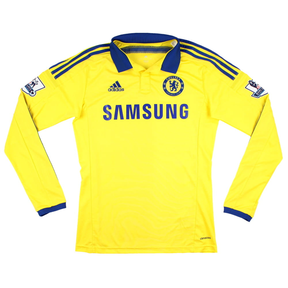 Chelsea 2014-15 Long Sleeve Away Shirt (S) (Excellent)_0