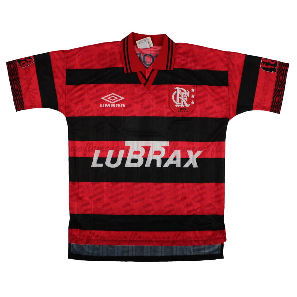 Flamengo 1995-96 Home Shirt (M) #11 (Very Good)_1