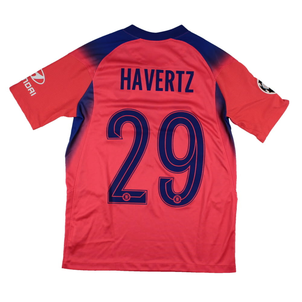 Chelsea 2020/21 Third Shirt (XL Boys)  Havertz #29 (Excellent)_0