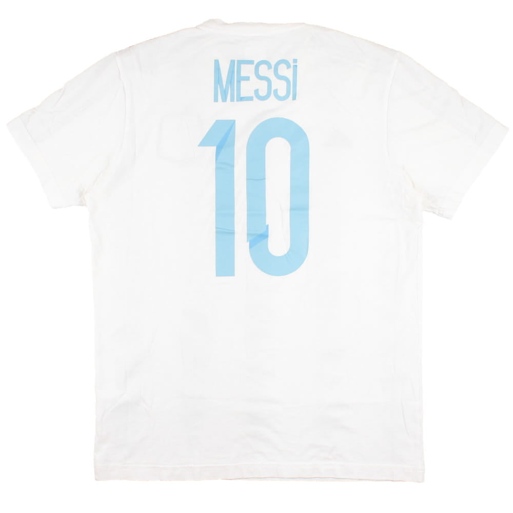 Argentina 2014-15 Adidas Home T Shirt (M) Messi #10 (Excellent)_0