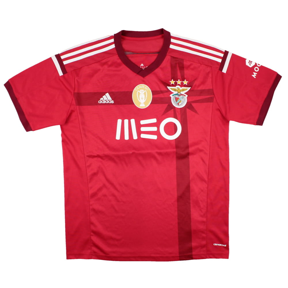 Benfica 2014-15 Home Shirt (L) Gaitan #10 (Very Good)_1