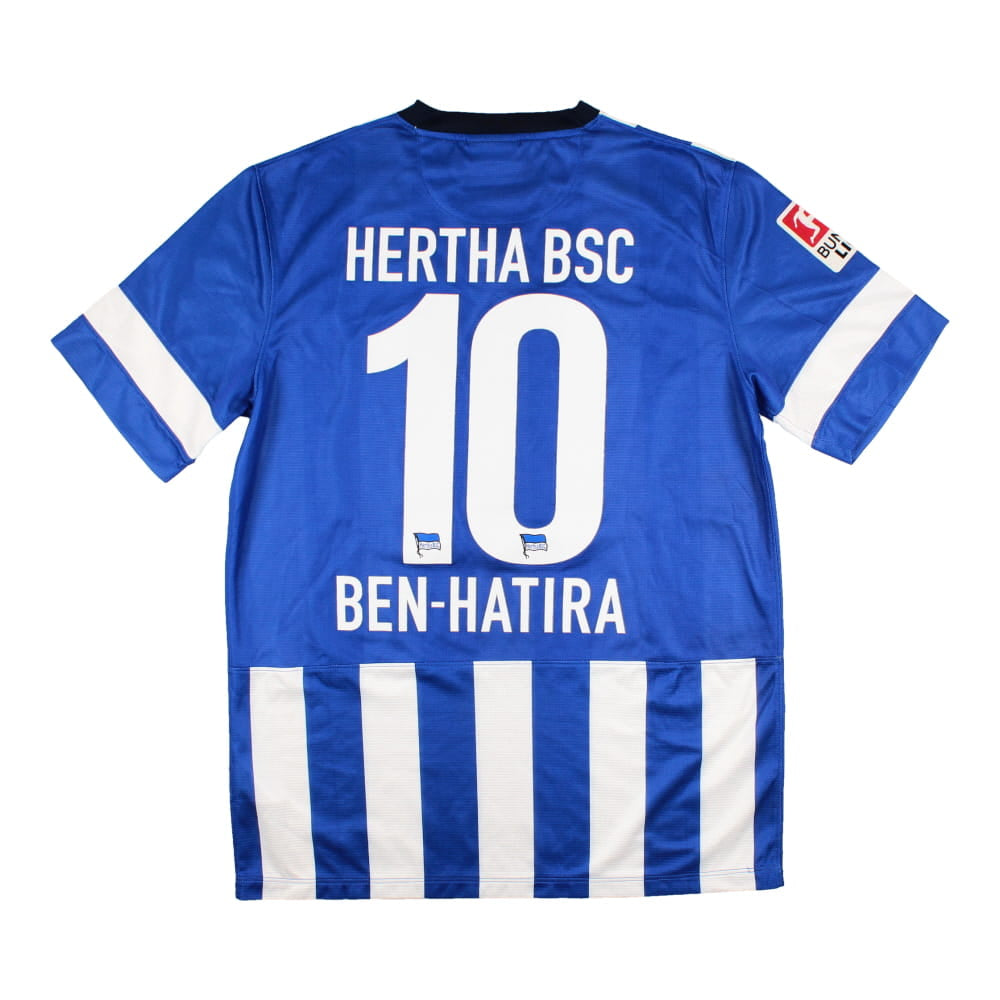 Hertha Berlin 2013-14 Home Shirt (M) Ben-Hatira #10 (Excellent)_0