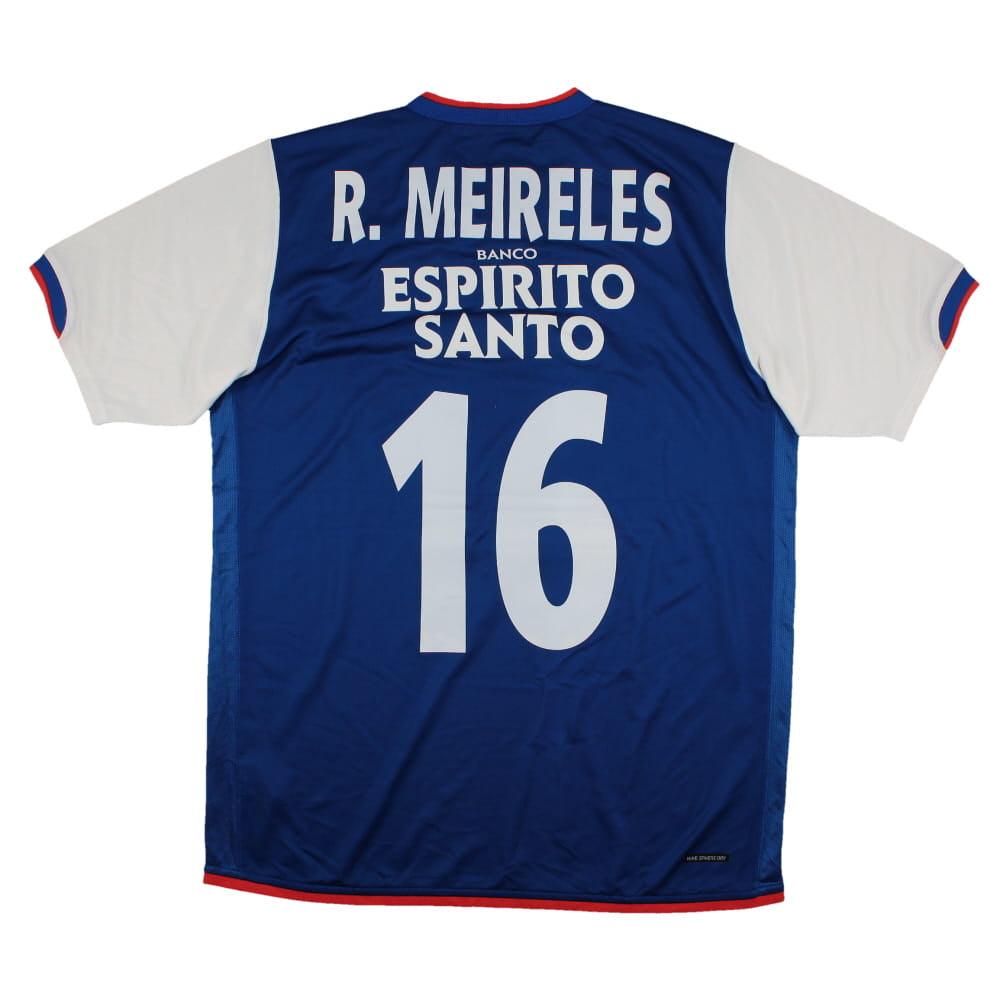 Porto 2006-07 Home Shirt (Dragao Sponsor) (L) R. Meireles #16 (Very Good)_0
