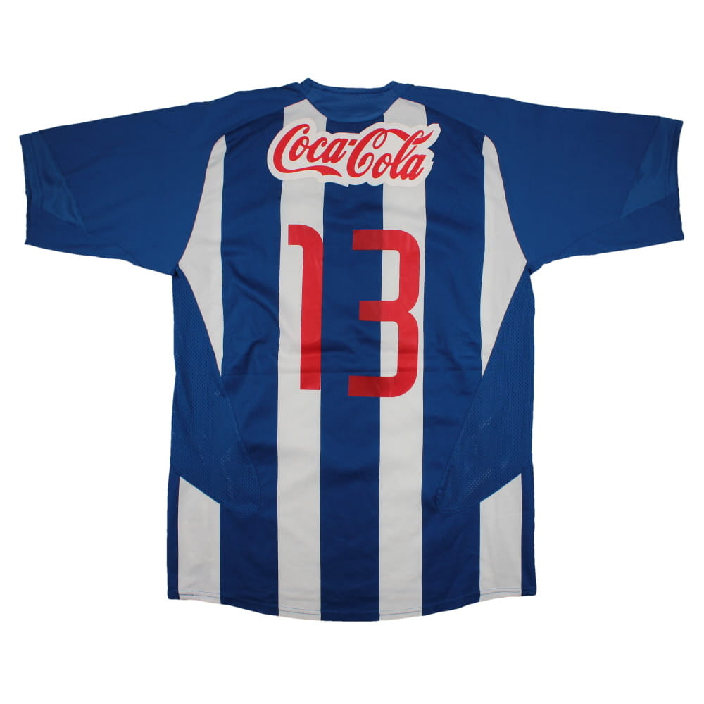 Porto 2005-06 Home Shirt (Coca Cola Sponsor) (L) #13 (Excellent)_0