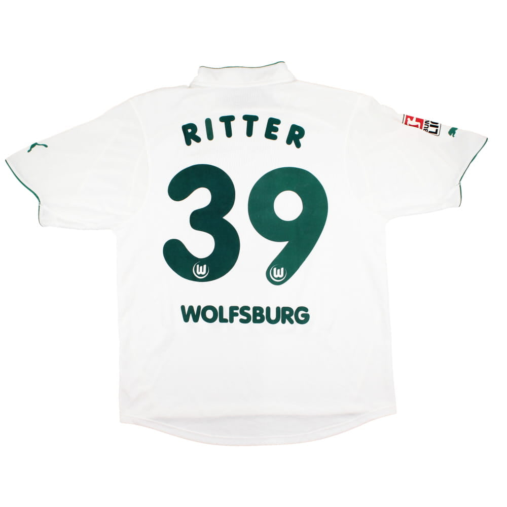 Wolfsburg 2003-04 Home Shirt (2XL) Ritter #39 (Excellent)_0