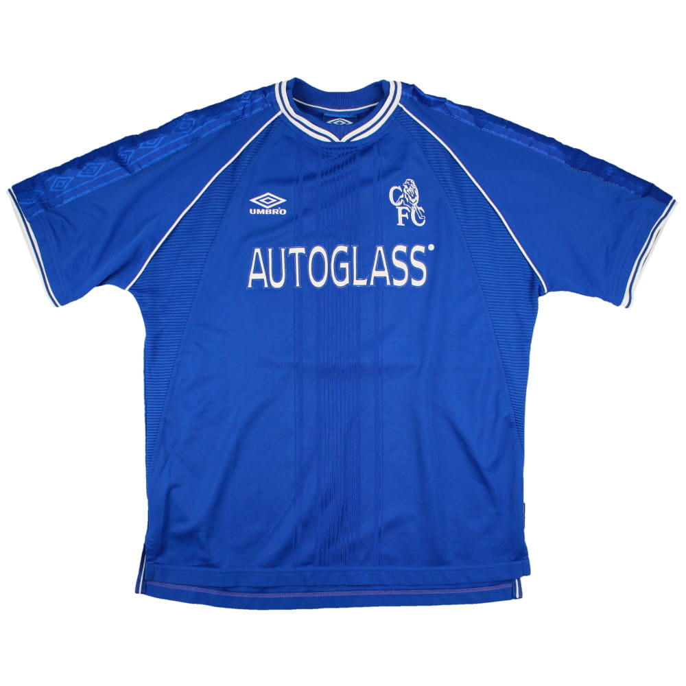 Chelsea 1999-01 Home Shirt (XL) Zola #25 (Excellent)_1