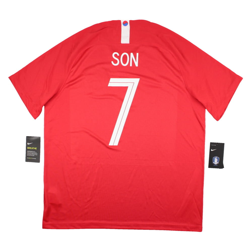 South Korea 2018-19 Home Shirt (Son #7) (XL) (BNWT)_0