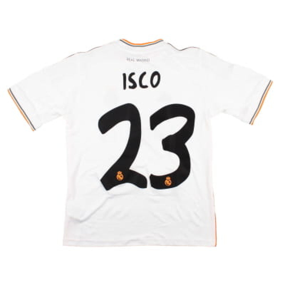 Real Madrid 2013-14 Home Shirt (MB) Isco #23 (Mint)_0
