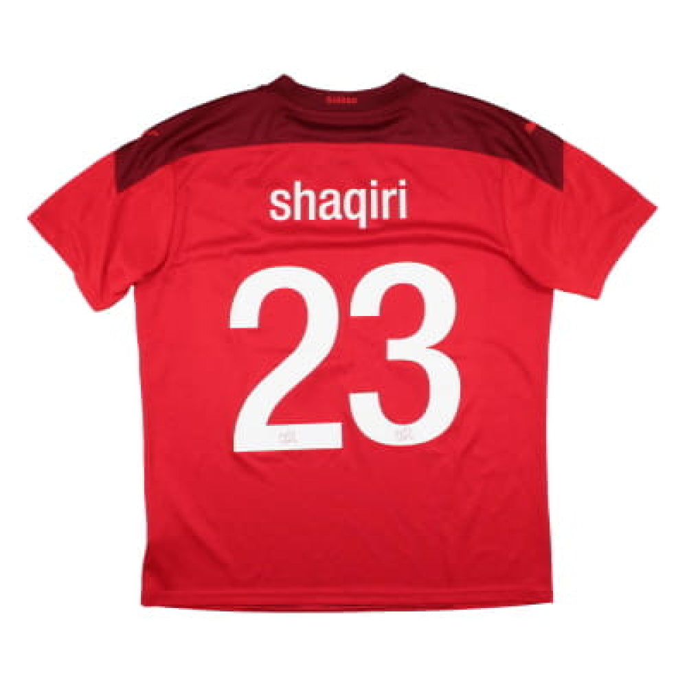 Switzerland 2020-21 Home Shirt (Shaqiri #23) (L) (Excellent)_0