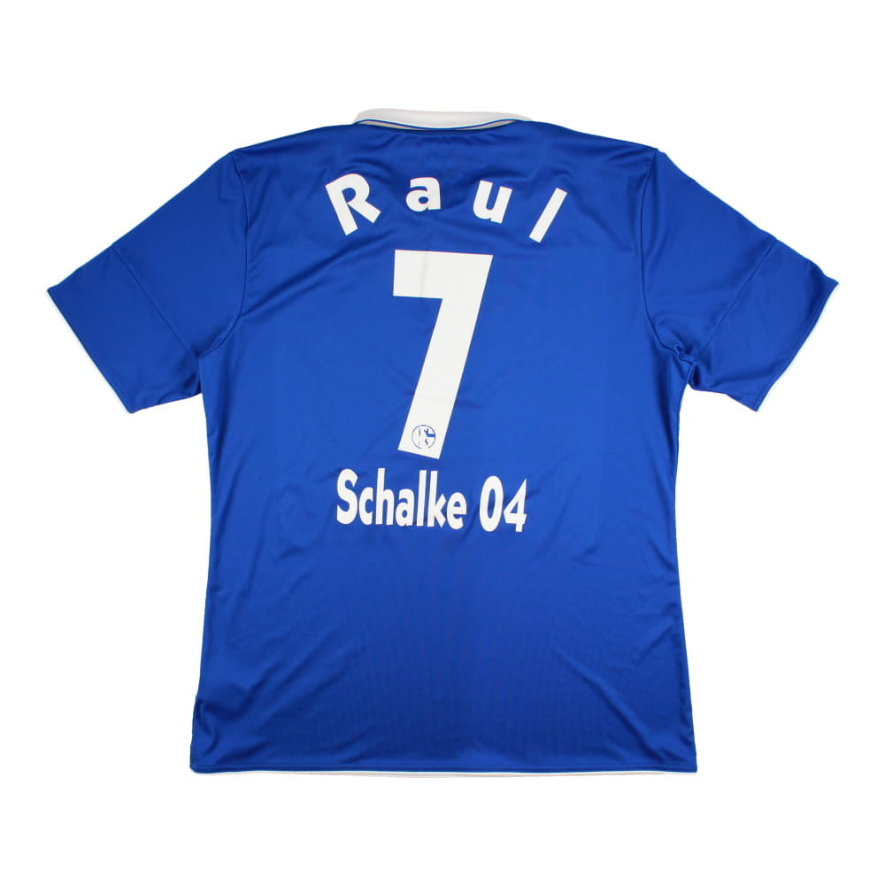 Schalke 2010-12 Home Shirt (XL) (Very Good)_0