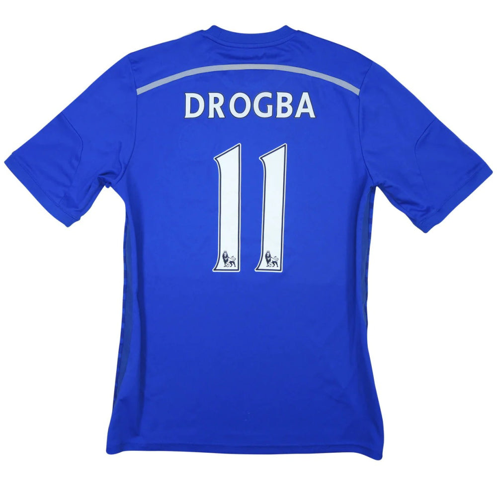 Chelsea 2014-15 Home Shirt (Drogba #11) (S) (Excellent)_0