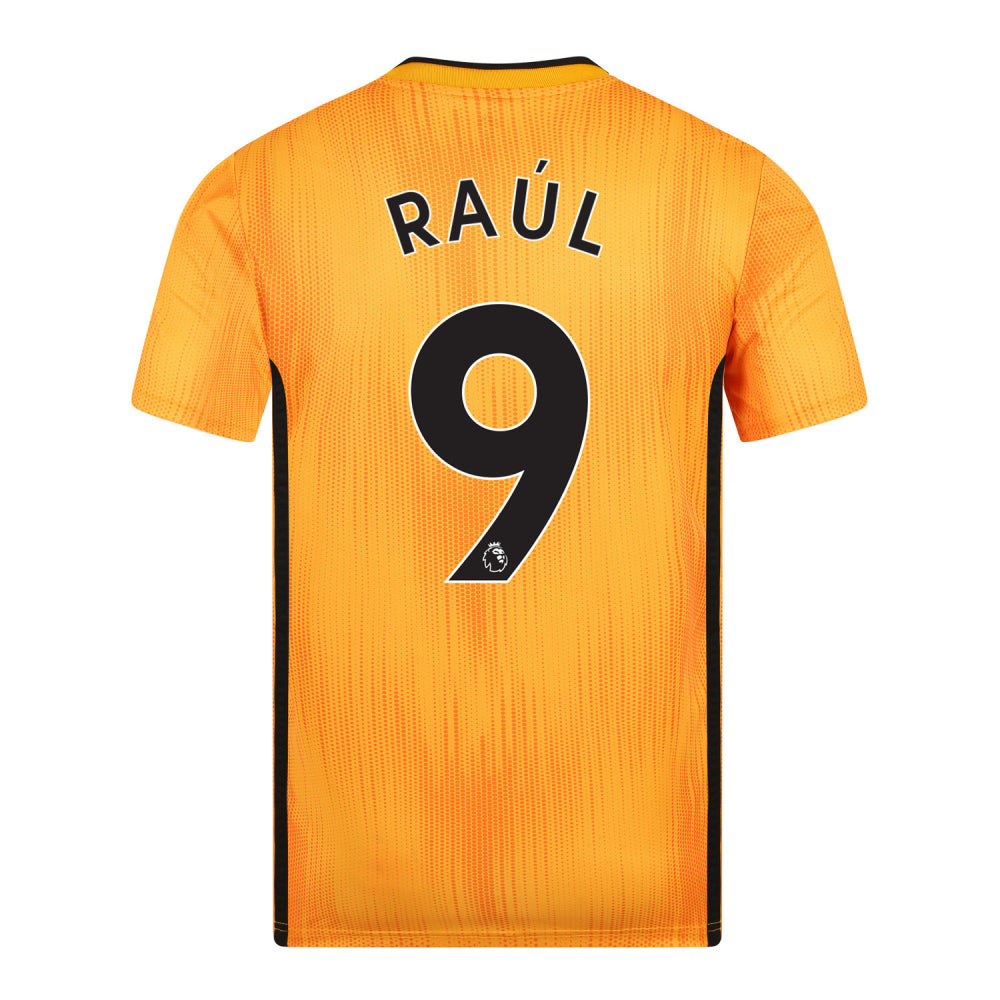 Wolves 2019-20 Home Shirt (Raul #9) (L) (Excellent)_0